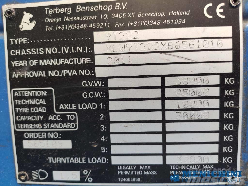 Terberg YT 222 Tractocamiones para terminales