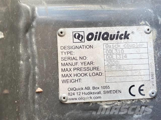 OilQuick Hydrauliskt snabbfäste OQL310F,  OQL310R Conectores rápidos