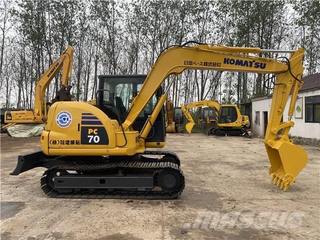 Komatsu PC 70 Excavadoras sobre orugas