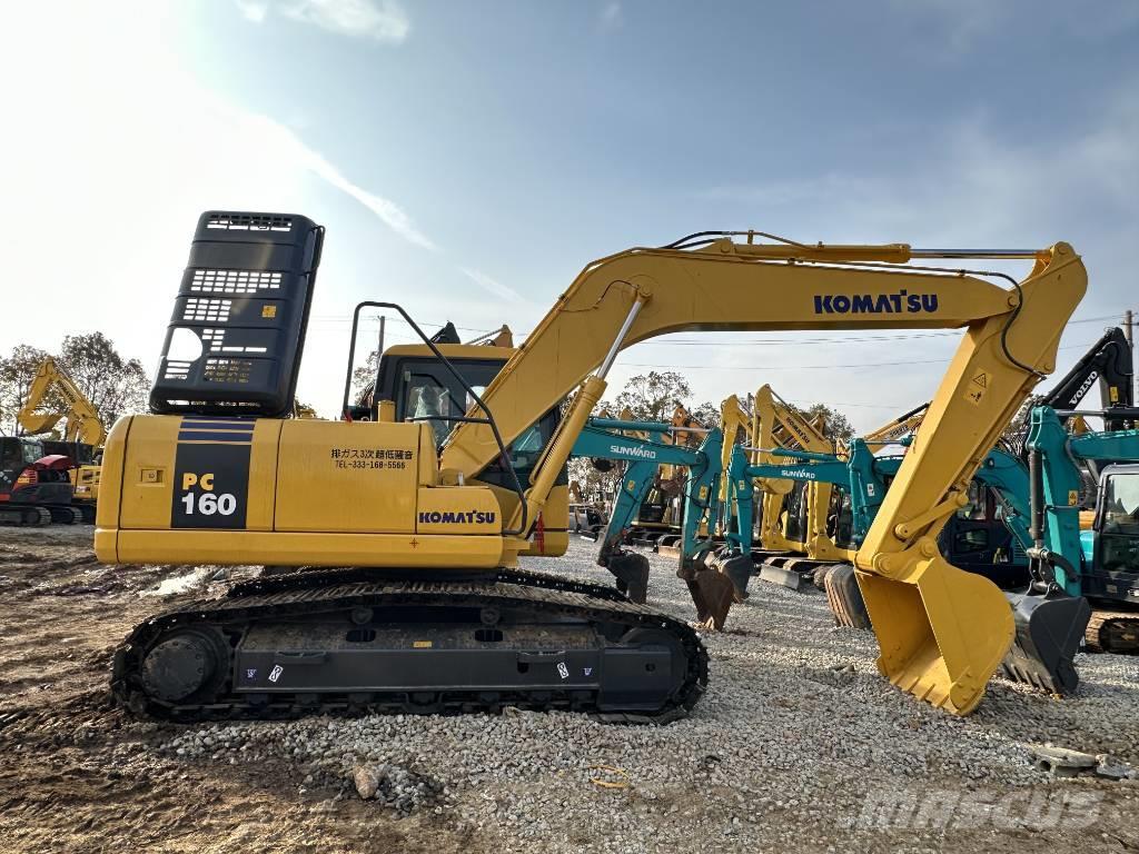 Komatsu PC 160 Excavadoras sobre orugas