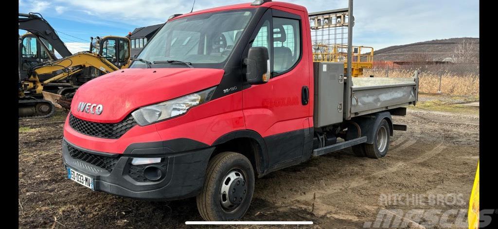 Iveco 35C 13 Caja abierta/laterales abatibles