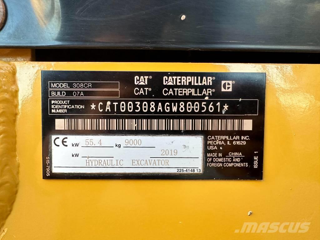 CAT 308 Excavadoras 7t - 12t