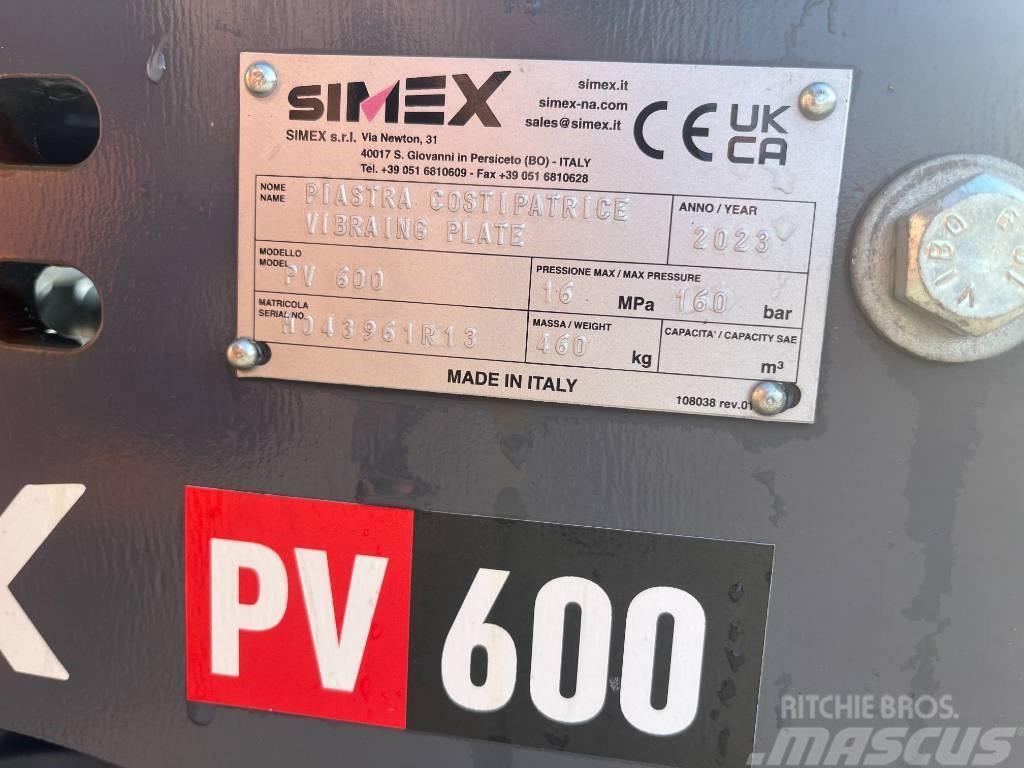 Simex PV600 Otros componentes