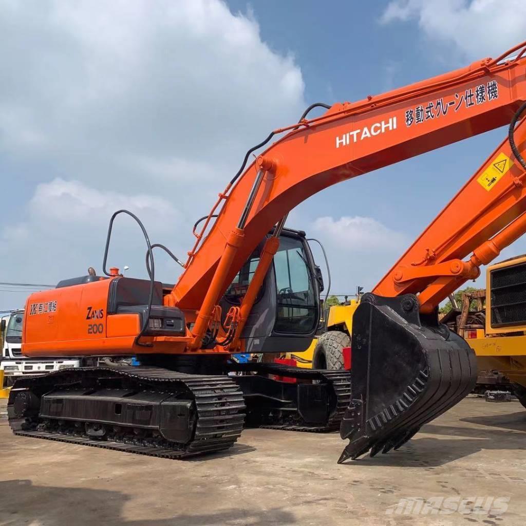 Hitachi zx200 Excavadoras sobre orugas