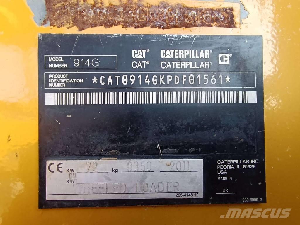 CAT 914 G2 Cargadoras sobre ruedas