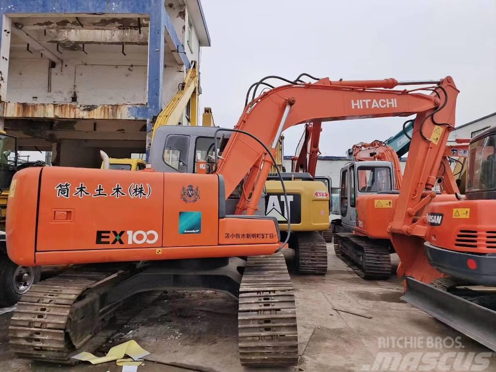 Hitachi EX 100 Excavadoras sobre orugas