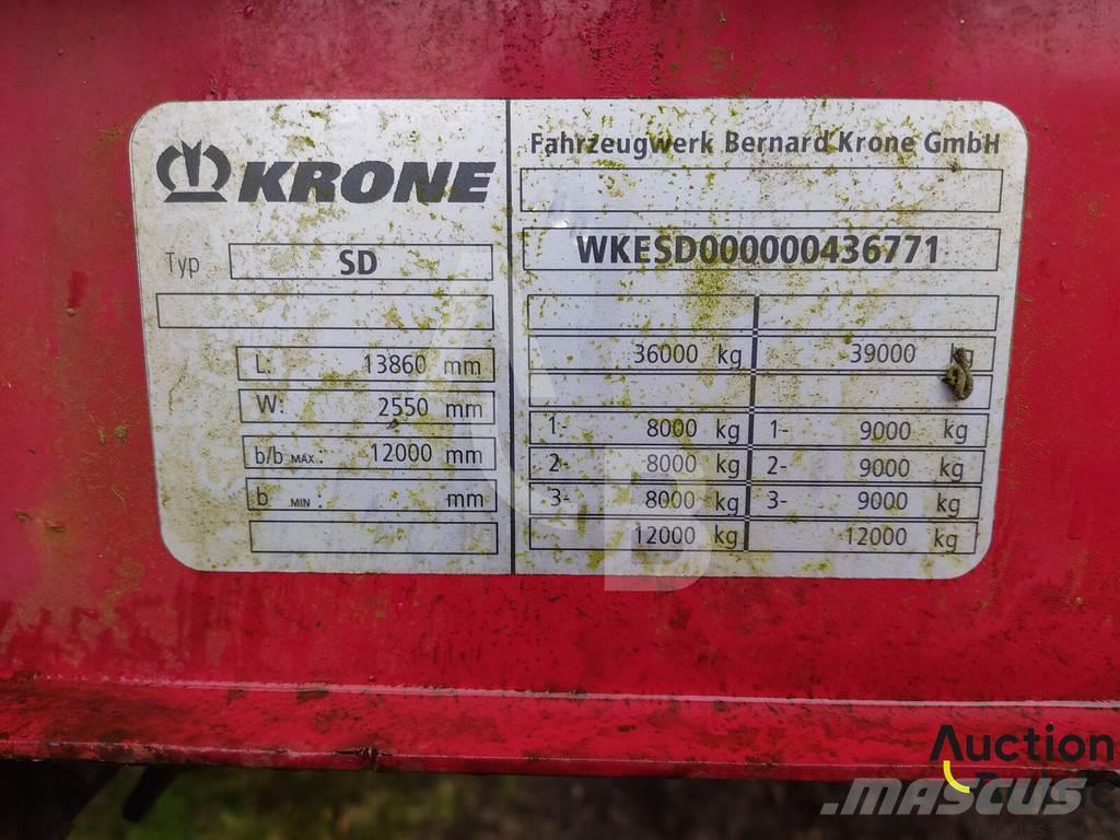 Krone SDP27 Semirremolques de caja de lona