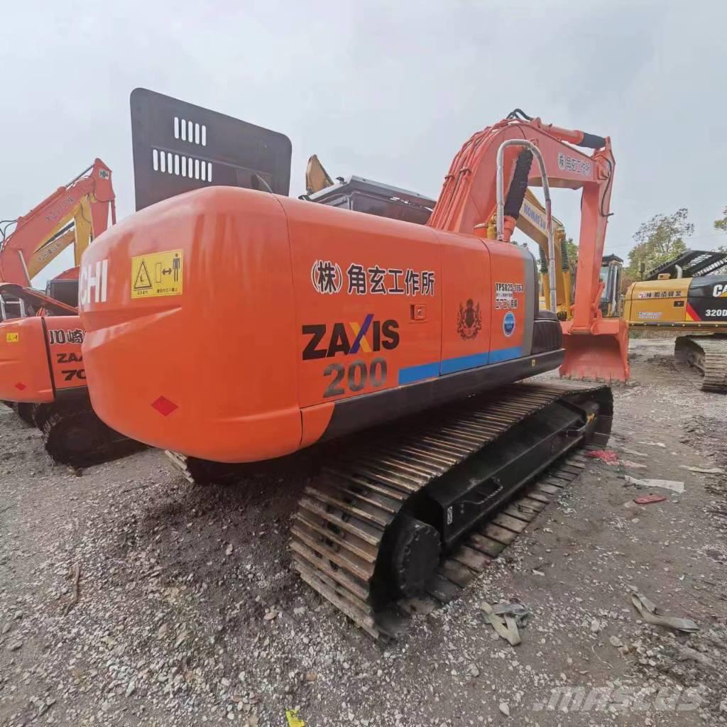 Hitachi ZX 200 Excavadoras sobre orugas