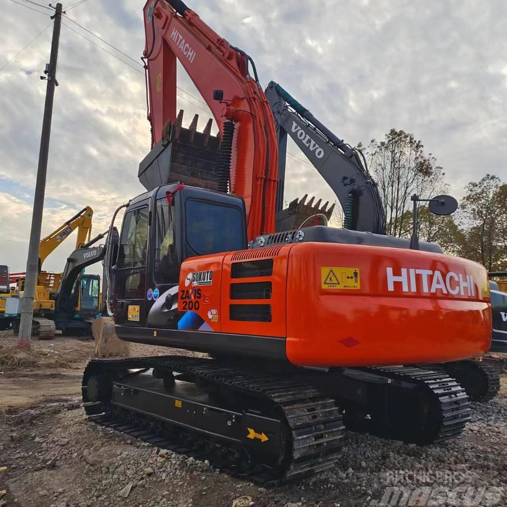 Hitachi ZX 200 Excavadoras sobre orugas