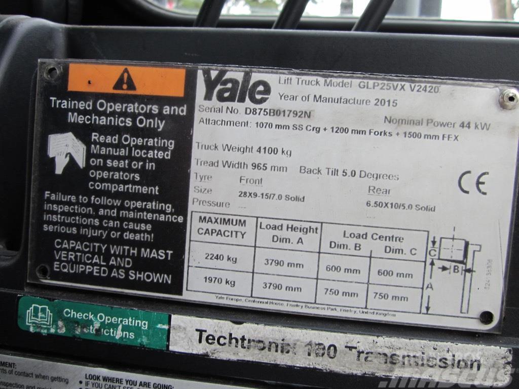 Yale GLP25VX Camiones LPG