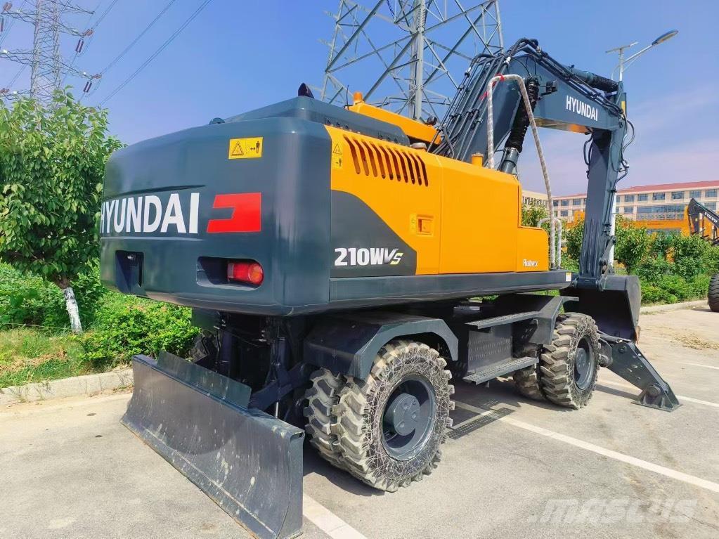 Hyundai 210-9 Excavadoras de ruedas