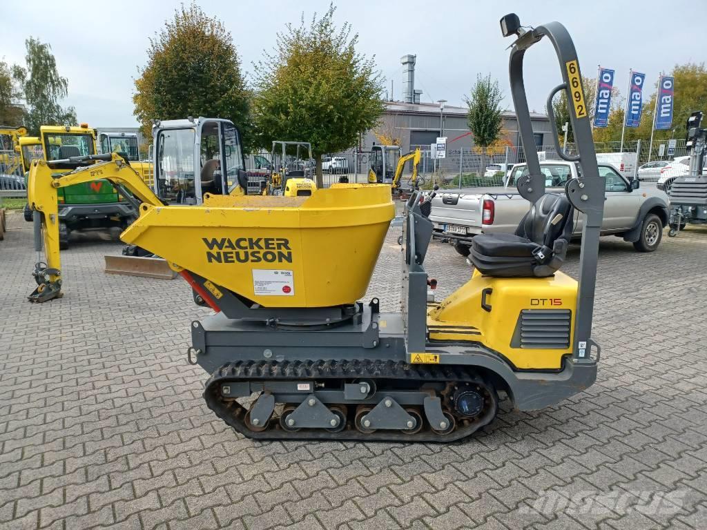 Wacker Neuson DT15 Camiones de volteo sobre orugas