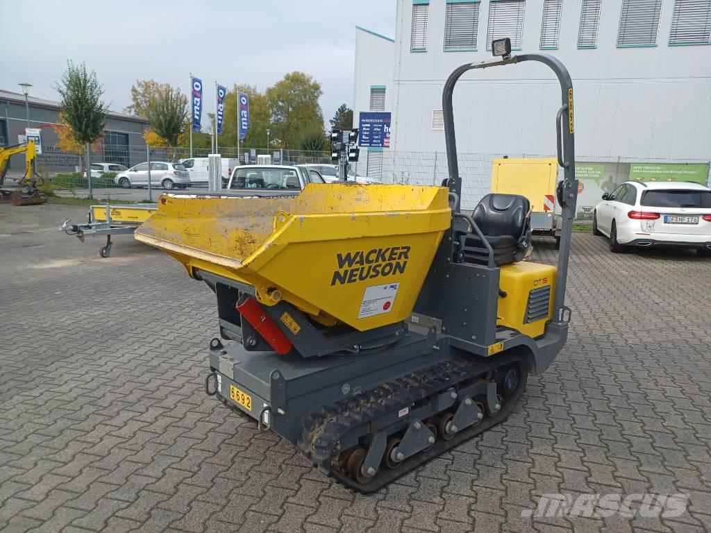 Wacker Neuson DT15 Camiones de volteo sobre orugas