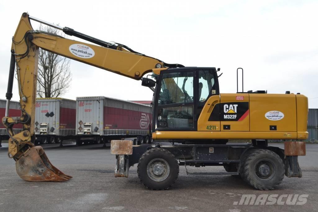 CAT M 322F Excavadoras de ruedas