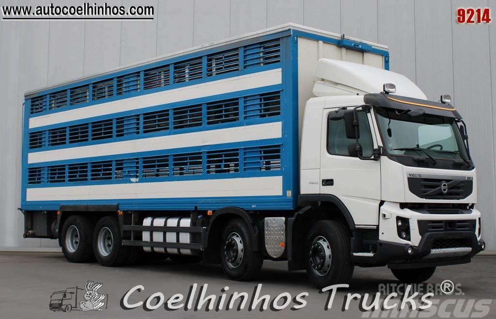 Volvo FMX 420 Camiones para transporte de animales