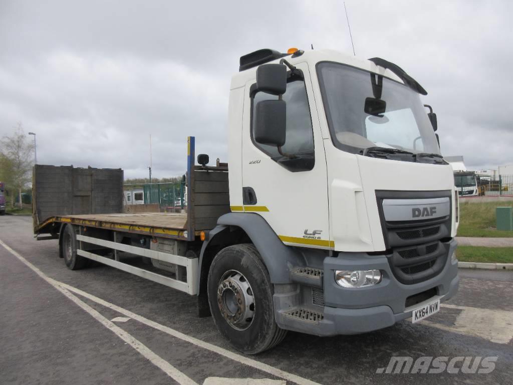 DAF 55.220 Camiones de superficie plana/cabrestantes