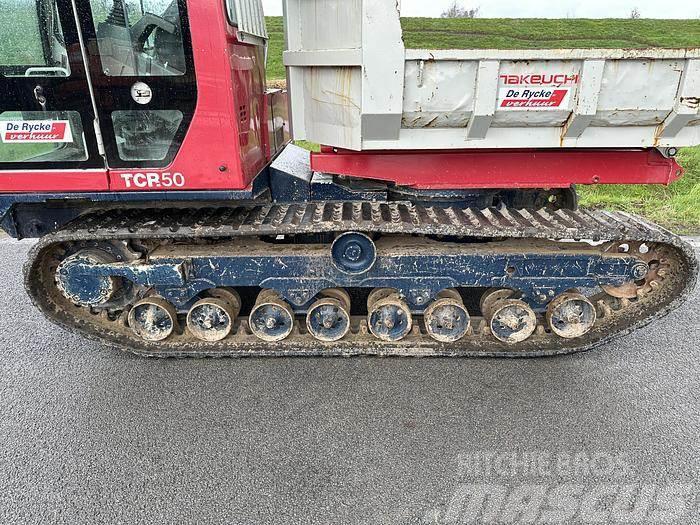 Takeuchi TCR50 Camiones de volteo sobre orugas