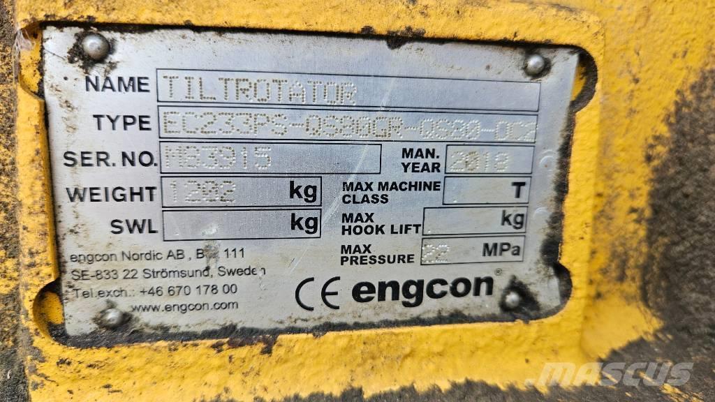 Engcon EC233PS Volteadoras