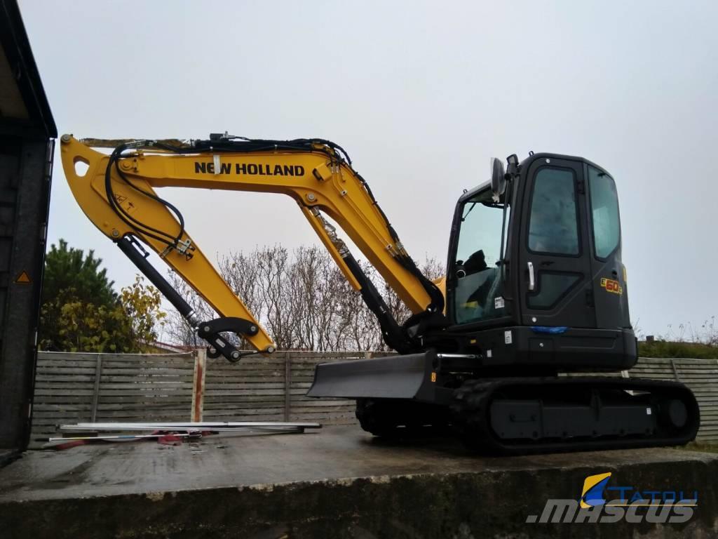 New Holland E60C Miniexcavadoras