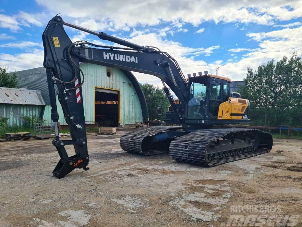 Hyundai HX210AL Excavadoras sobre orugas