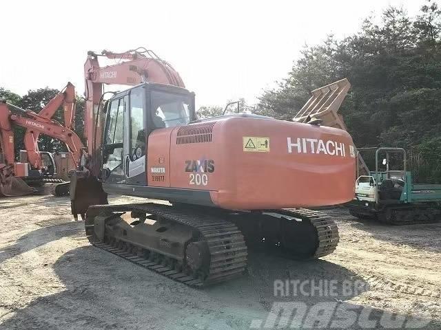 Hitachi ZX 200 Excavadoras sobre orugas