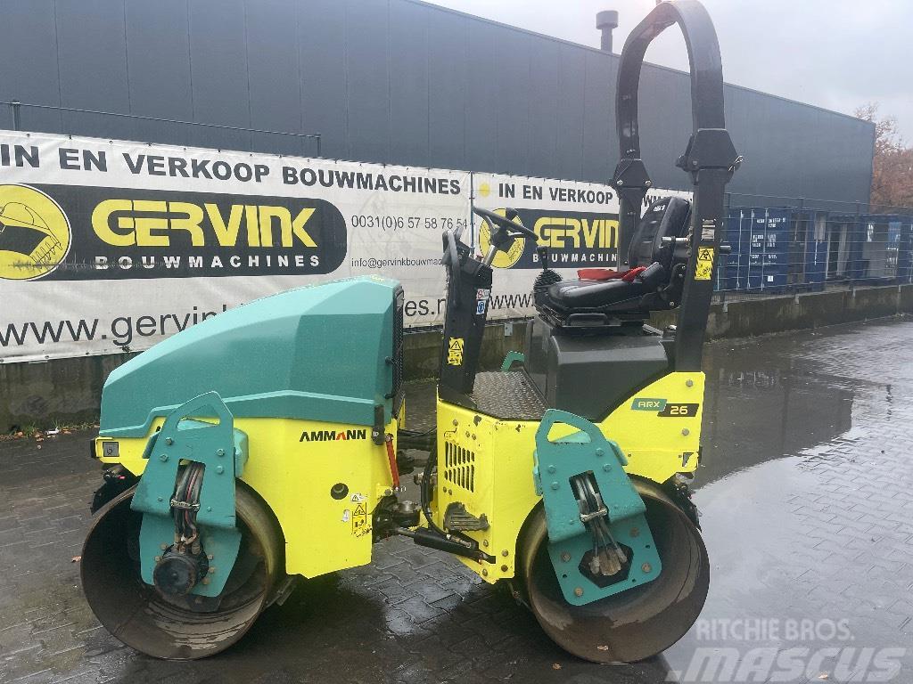 Ammann ARX 26 Rodillos de doble tambor