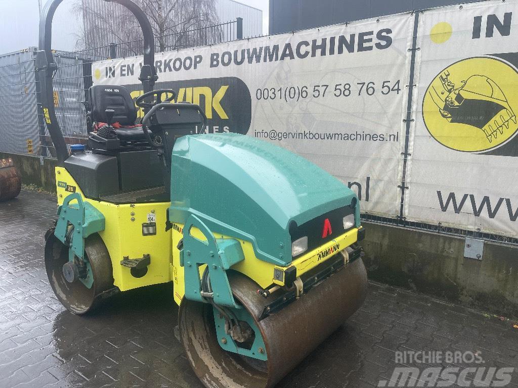 Ammann ARX 26 Rodillos de doble tambor