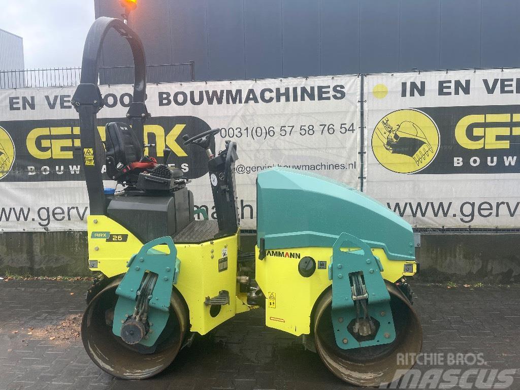 Ammann ARX 26 Rodillos de doble tambor