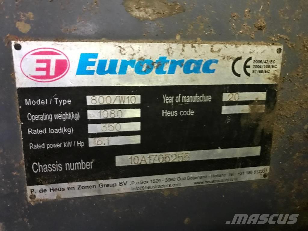 Eurotrac W10 Cargadoras sobre ruedas