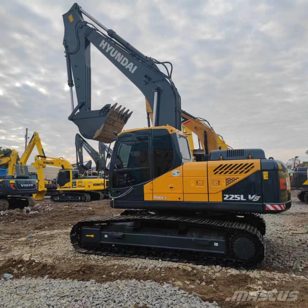 Hyundai 225VS Excavadoras sobre orugas