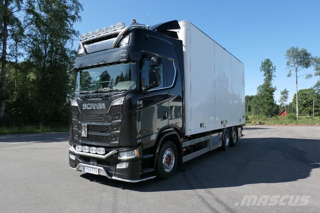 Scania S7306x2*4nb Camiones con caja de remolque