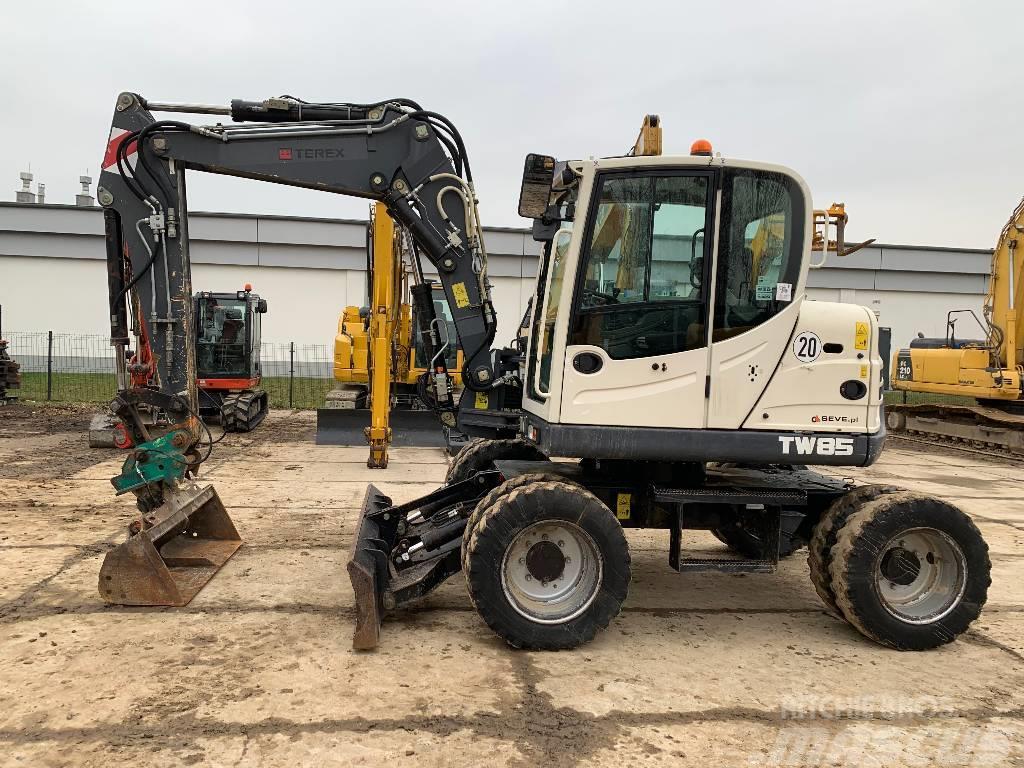 Terex TW 85 Excavadoras de ruedas