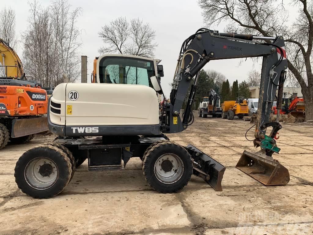 Terex TW 85 Excavadoras de ruedas