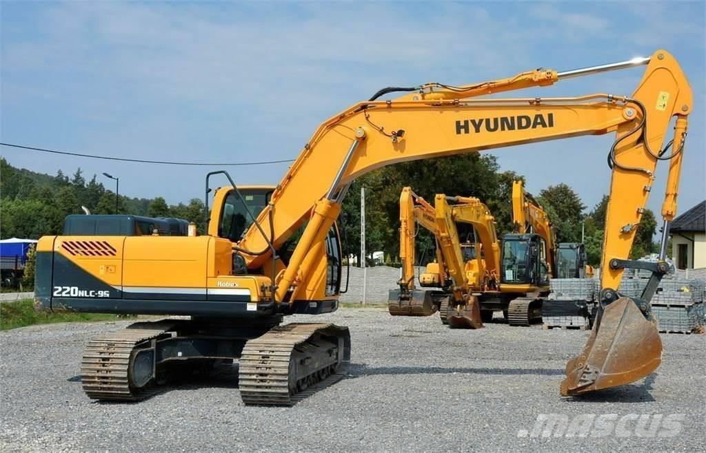 Hyundai robex220lc-9s Excavadoras sobre orugas