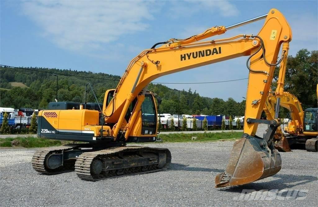 Hyundai robex220lc-9s Excavadoras sobre orugas