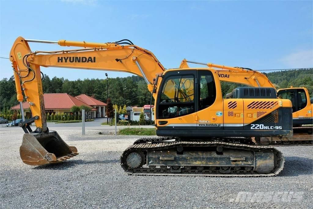 Hyundai robex220lc-9s Excavadoras sobre orugas