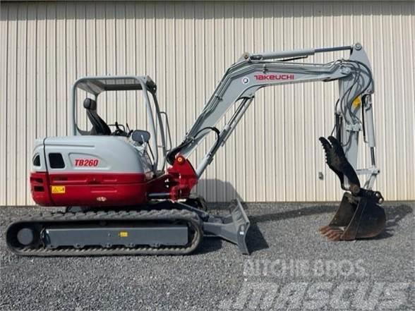 Takeuchi TB260 Excavadoras sobre orugas