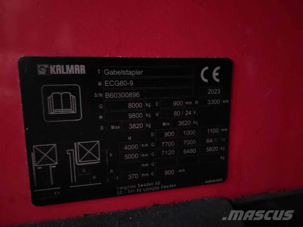 Kalmar ECG80-9 Carretillas de horquilla eléctrica