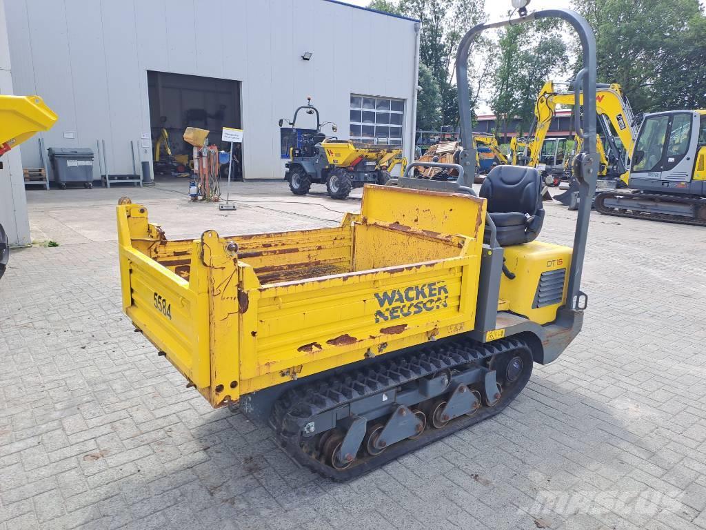 Wacker Neuson DT15 Camiones de volteo sobre orugas