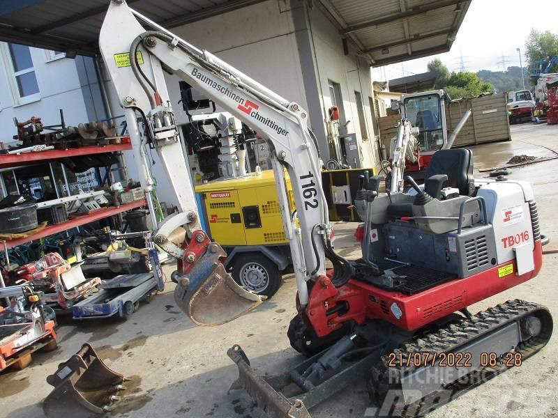 Takeuchi TB016SE Hybrid Miniexcavadoras