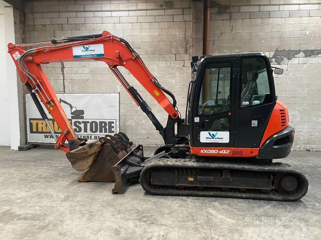 Kubota KX080-4 Excavadoras 7t - 12t