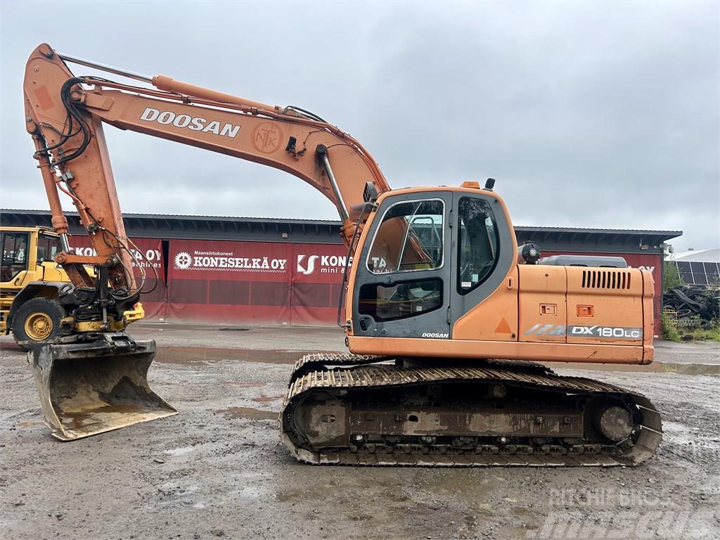 Doosan DX180LC PYÖRITTÄJÄLLÄ Excavadoras sobre orugas