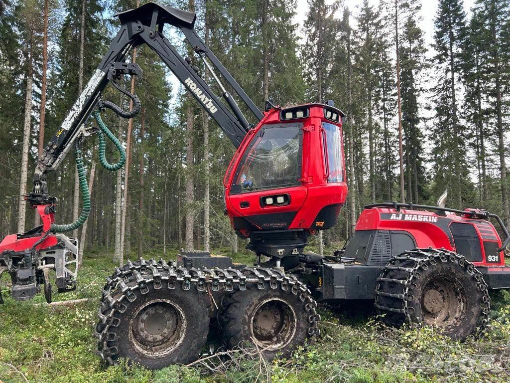 Komatsu 931 Cosechadoras