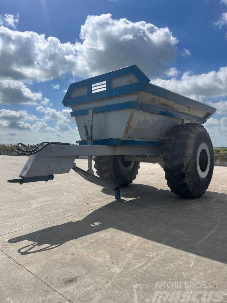 Alasco Dumper 7m3 Remolques con caja de volteo