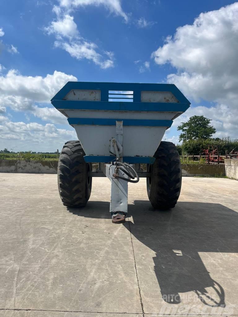 Alasco Dumper 7m3 Remolques con caja de volteo