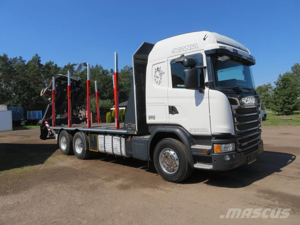 Scania G 450 Transportes de madera