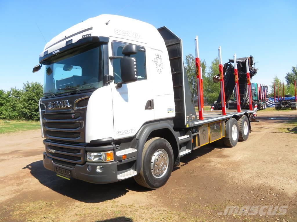 Scania G 450 Transportes de madera