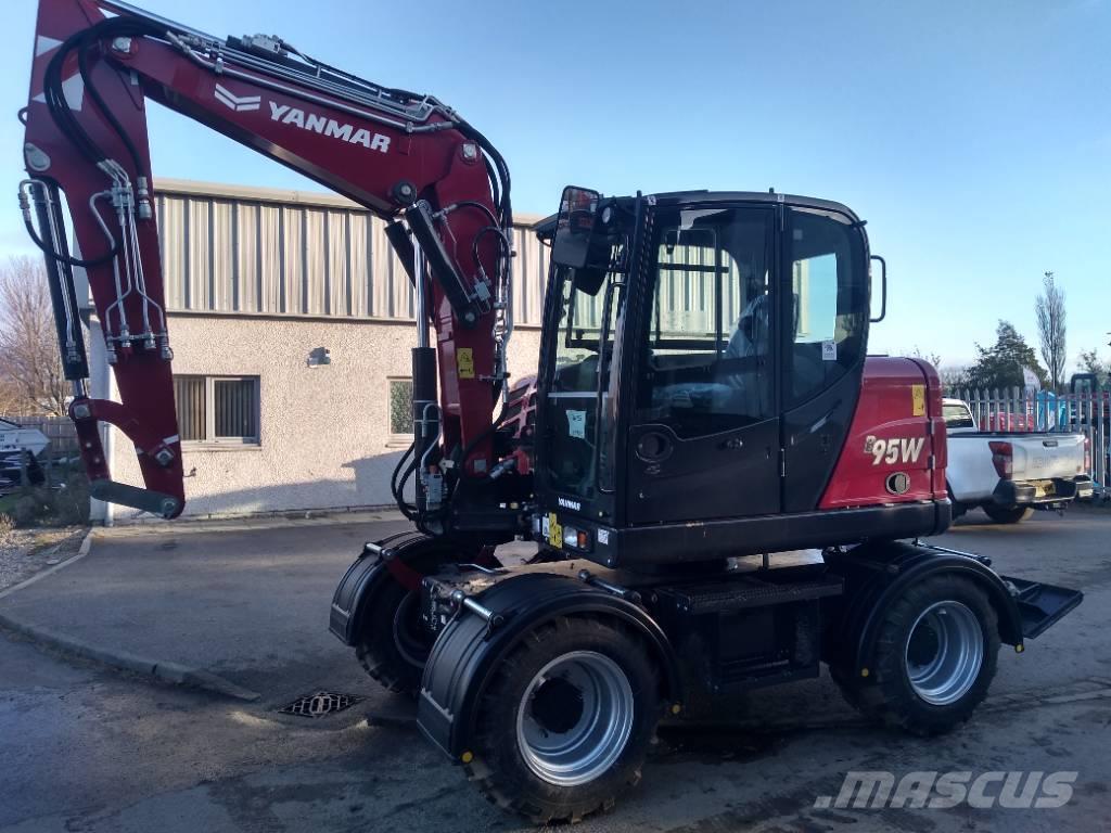 Yanmar B95W Excavadoras de ruedas