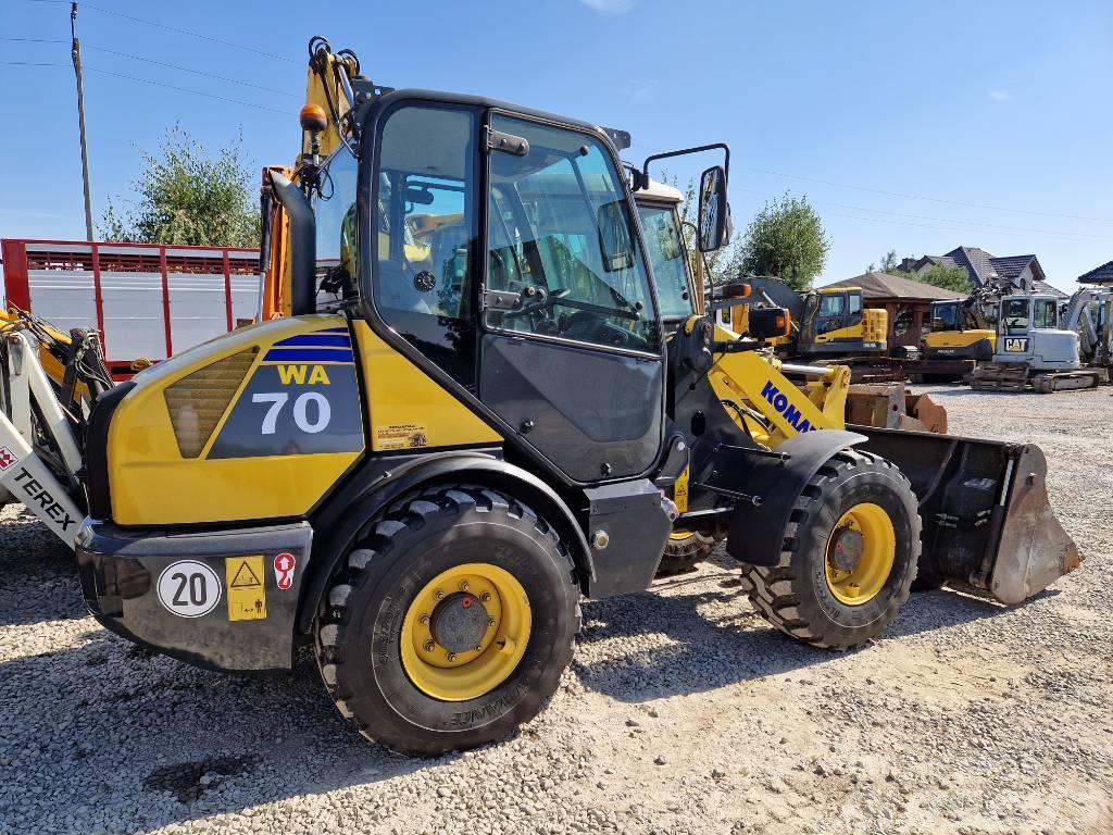 Komatsu WA 70 Cargadoras sobre ruedas