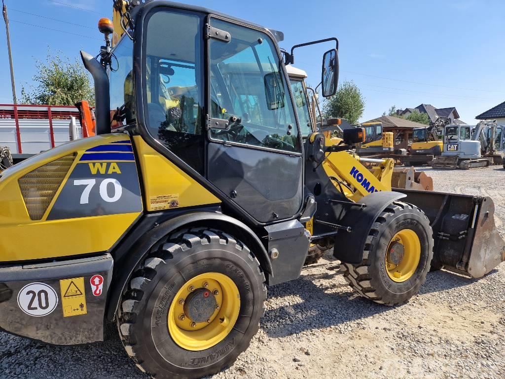 Komatsu WA 70 Cargadoras sobre ruedas